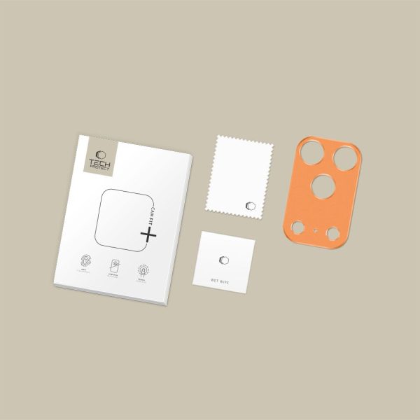 TECH-PROTECT CAMALLOY FIT+ IPHONE 17 PRO COSMIC ORANGE - Image 2