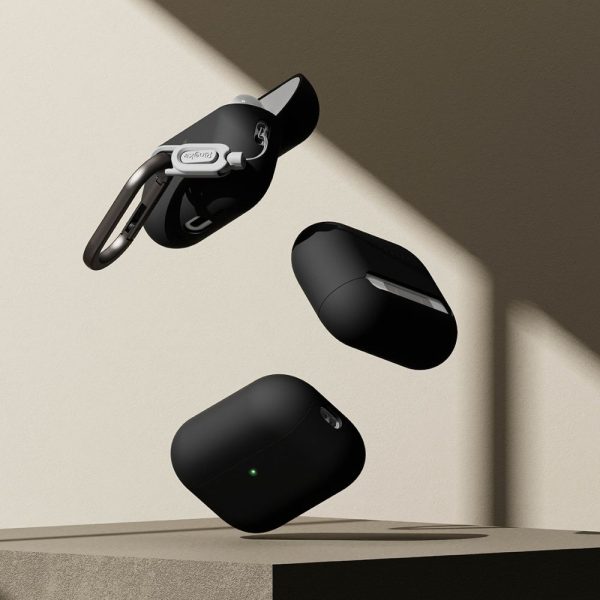 RINGKE SILICONE APPLE AIRPODS PRO 3 BLACK - Image 4