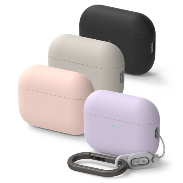 RINGKE SILICONE APPLE AIRPODS PRO 3 PINK SAND - Image 2