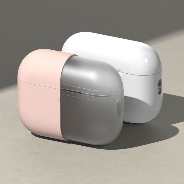 RINGKE SILICONE APPLE AIRPODS PRO 3 PINK SAND - Image 3