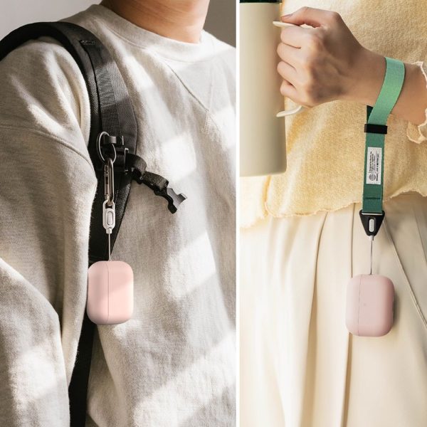 RINGKE SILICONE APPLE AIRPODS PRO 3 PINK SAND - Image 5