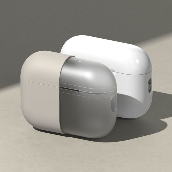 RINGKE SILICONE APPLE AIRPODS PRO 3 STONE - Image 3