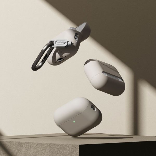 RINGKE SILICONE APPLE AIRPODS PRO 3 STONE - Image 4