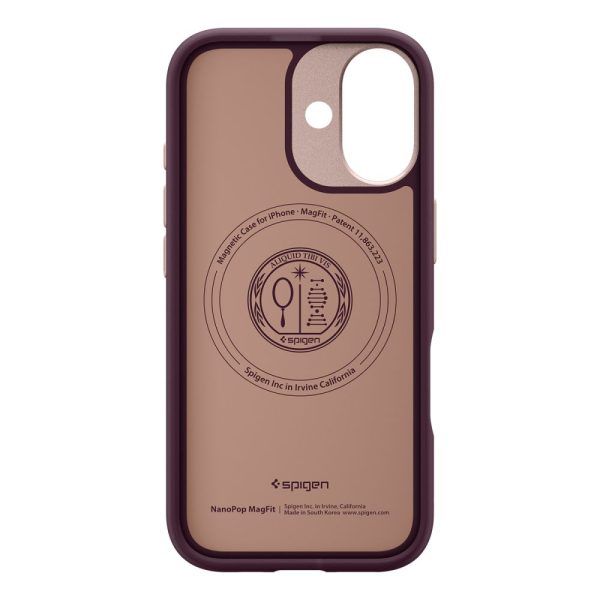 SPIGEN NANO POP MAG MAGSAFE IPHONE 17 BURGUNDY BEAN (ACS10365) - Image 3