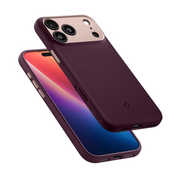 SPIGEN NANO POP MAG MAGSAFE IPHONE 17 PRO MAX BURGUNDY BEAN (ACS10261) - Image 8