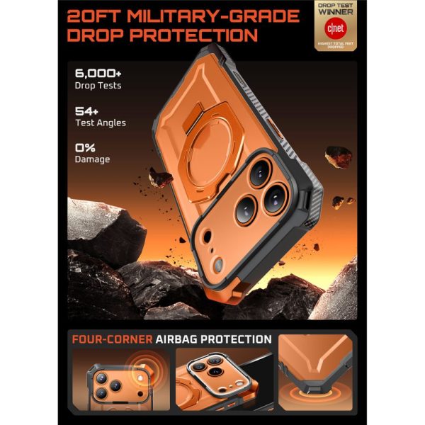 SUPCASE UB GRIP MAG MAGSAFE IPHONE 17 PRO CLEAR/CORAL - Image 4
