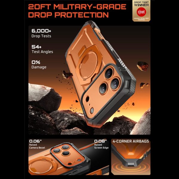 SUPCASE UB GRIP PRO MAG MAGSAFE IPHONE 17 PRO MAX CORAL - Image 3