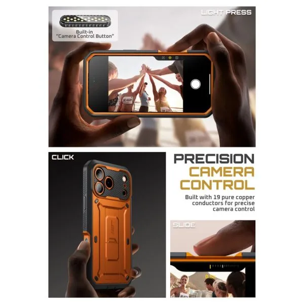 SUPCASE UNICORN BEETLE PRO IPHONE 17 PRO MAX CORAL - Image 4