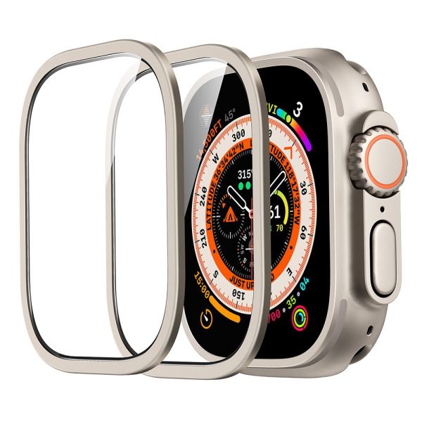 ESR ARMORITE TEMPERED GLASS 2-PACK APPLE WATCH ULTRA 1/2/3 49MM TITANIUM - Image 3