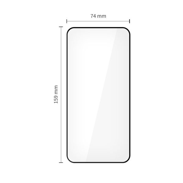 TECH-PROTECT GLASS FIT+ 2-PACK XIAOMI 15T/15T PRO BLACK - Image 3