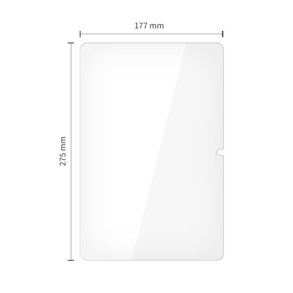 TECH-PROTECT GLASS FIT+ 2-PACK XIAOMI REDMI PAD PRO / 2 PRO 12.1 CLEAR - Image 3