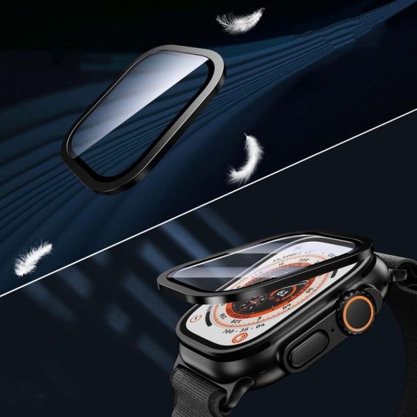 TECH-PROTECT GLASS RING 2-PACK APPLE WATCH ULTRA 1/2/3 (49MM) BLACK - Image 3