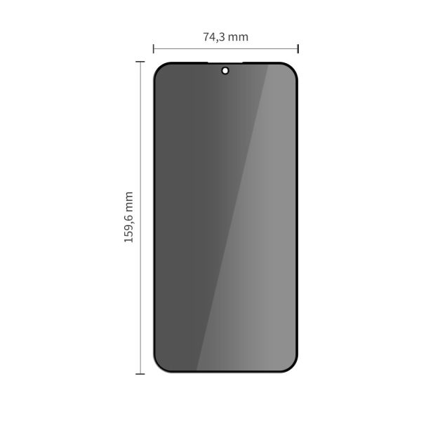 TECH-PROTECT GLASS SPY+ 2-PACK XIAOMI 15T/15T PRO PRIVACY - Image 2