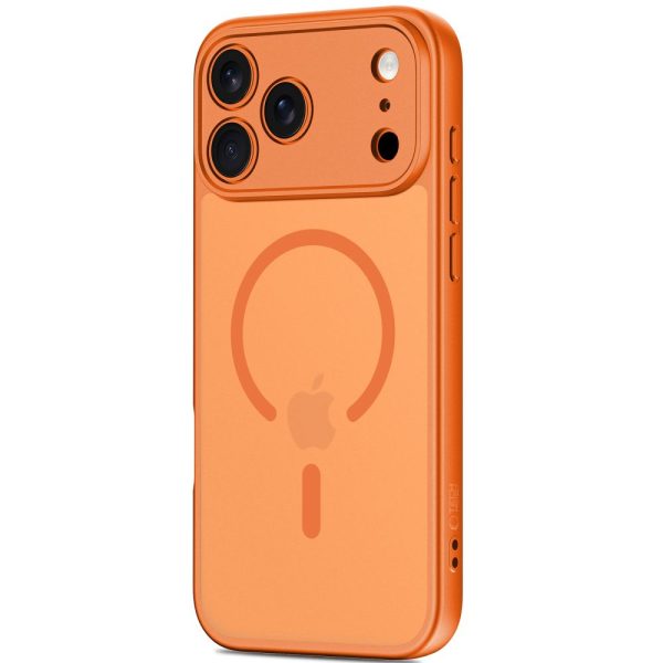 TECH-PROTECT BASICMAG MAGSAFE IPHONE 17 PRO MATTE COSMIC ORANGE - Image 2
