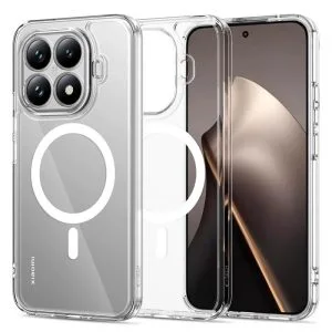 Διάφανη υβριδική θήκη Tech-Protect Flexair Hybrid MagSafe με μαγνητικό δακτύλιο για το Xiaomi 15T Pro
