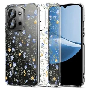 TECH-PROTECT FLEXAIR XIAOMI REDMI 15C (173 MM) / POCO C85 (173 MM) SPRING FLOWERS