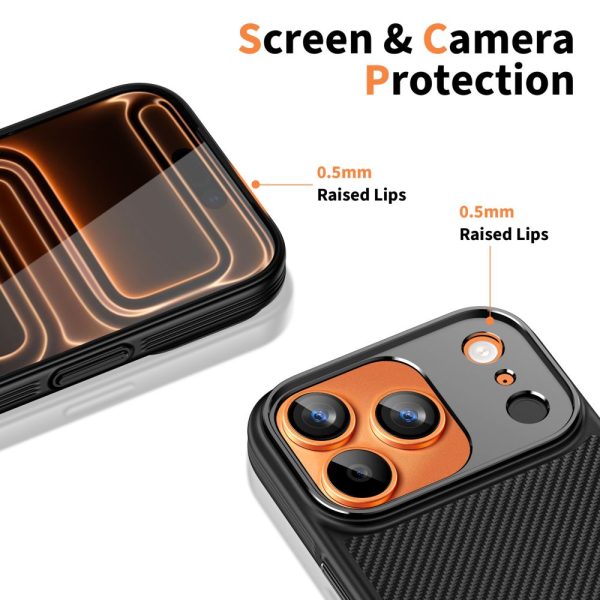 TECH-PROTECT KEVLAR ARAMID MAGSAFE IPHONE 17 PRO BLACK - Image 4