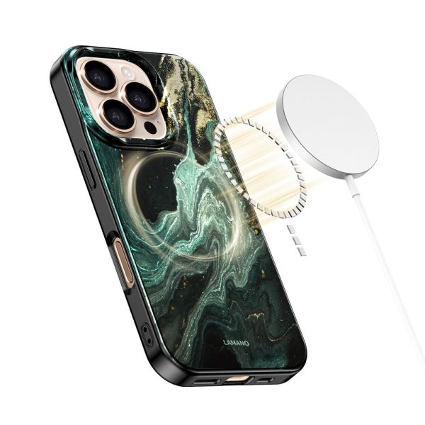 TECH-PROTECT LAMANO MAGSAFE IPHONE 16 PRO MAX VERDE AURA - Image 4