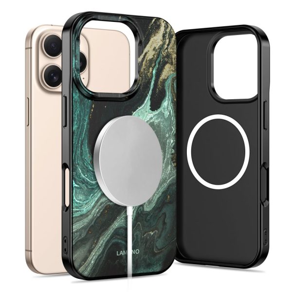 TECH-PROTECT LAMANO MAGSAFE IPHONE 16 PRO MAX VERDE AURA - Image 8