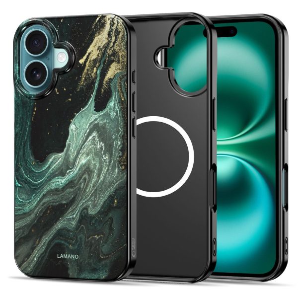 TECH-PROTECT LAMANO MAGSAFE IPHONE 16 VERDE AURA - Image 2