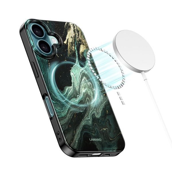 TECH-PROTECT LAMANO MAGSAFE IPHONE 16 VERDE AURA - Image 4
