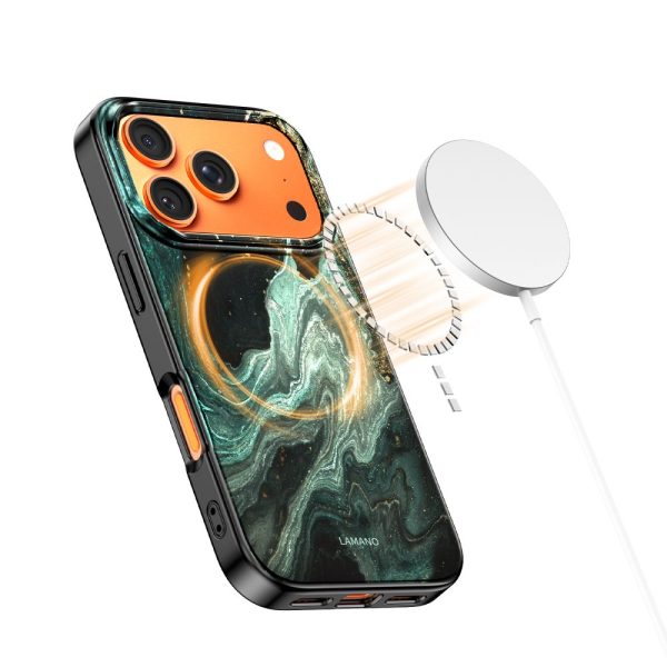 TECH-PROTECT LAMANO MAGSAFE IPHONE 17 PRO MAX VERDE AURA - Image 4