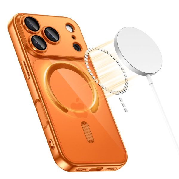 TECH-PROTECT MAGFLEX MAGSAFE IPHONE 17 PRO MAX SHINY COSMIC ORANGE - Image 2