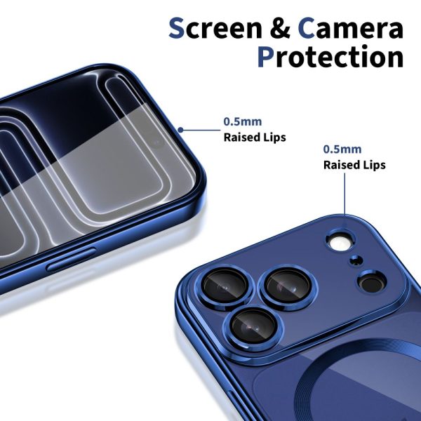TECH-PROTECT MAGFLEX MAGSAFE IPHONE 17 PRO SHINY DEEP BLUE - Image 2