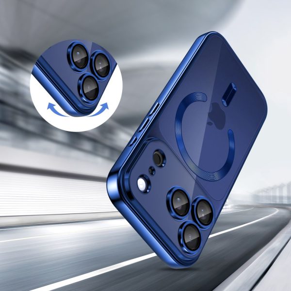 TECH-PROTECT MAGFLEX MAGSAFE IPHONE 17 PRO SHINY DEEP BLUE - Image 4