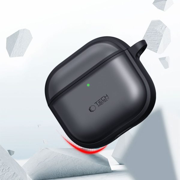 TECH-PROTECT MAGMAT APPLE AIRPODS PRO 3 MATTE BLACK - Image 4