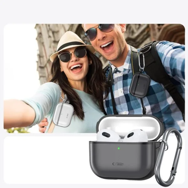 Θήκη Apple AirPods Pro 3 Tech-Protect MagMat Matte Black - Image 7