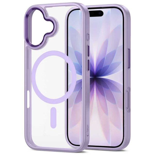 TECH-PROTECT MAGMAT MAGSAFE IPHONE 17 LAVENDER/CLEAR - Image 3