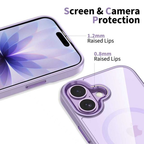 TECH-PROTECT MAGMAT MAGSAFE IPHONE 17 LAVENDER/CLEAR - Image 5