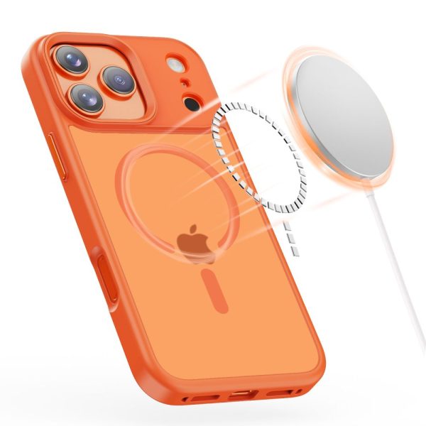 TECH-PROTECT MAGMAT MAGSAFE IPHONE 17 PRO MATTE COSMIC ORANGE - Image 4