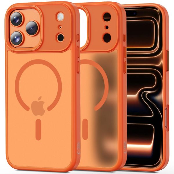 TECH-PROTECT MAGMAT MAGSAFE IPHONE 17 PRO MATTE COSMIC ORANGE