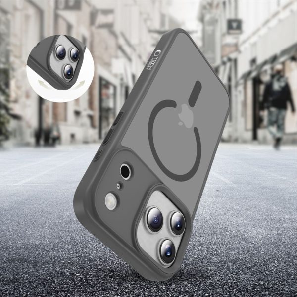 TECH-PROTECT MAGMAT MAGSAFE IPHONE 17 PRO MATTE CRAYON GREY - Image 6