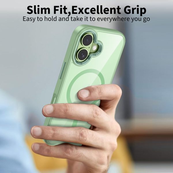 TECH-PROTECT MAGMAT MAGSAFE IPHONE 17 SAGE/CLEAR - Image 6