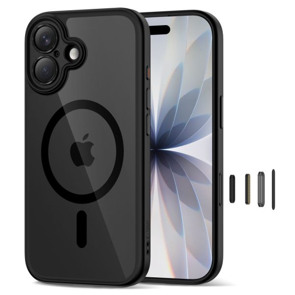 TECH-PROTECT MAGPEAK MAGSAFE CC IPHONE 17 BLACK/CLEAR - Image 2