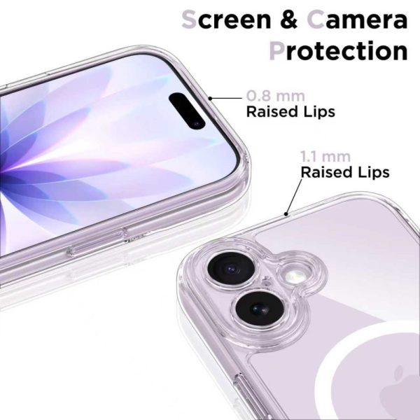 TECH-PROTECT MAGPEAK MAGSAFE CC IPHONE 17 CLEAR - Image 3