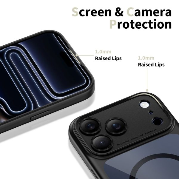 TECH-PROTECT MAGPEAK MAGSAFE CC IPHONE 17 PRO BLACK/CLEAR - Image 4