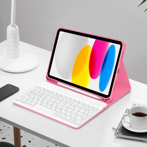 TECH-PROTECT SC PEN + KEYBOARD IPAD 10/11 GEN. MAGENTA - Image 3