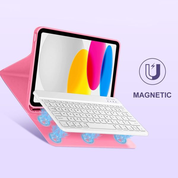 TECH-PROTECT SC PEN + KEYBOARD IPAD 10/11 GEN. MAGENTA - Image 6
