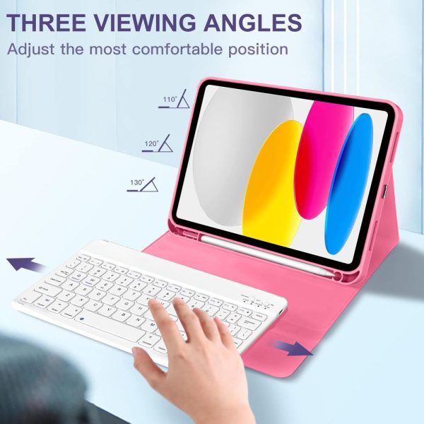 TECH-PROTECT SC PEN + KEYBOARD IPAD 10/11 GEN. MAGENTA - Image 7
