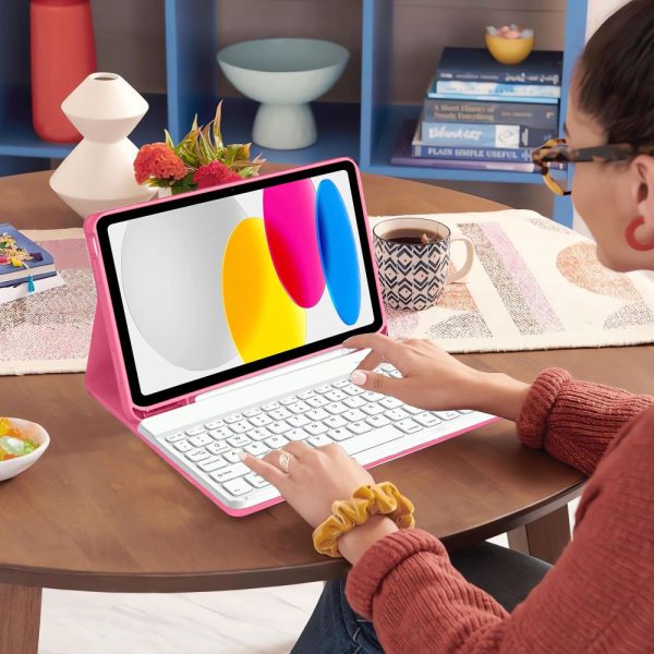 TECH-PROTECT SC PEN + KEYBOARD IPAD 10/11 GEN. MAGENTA - Image 8