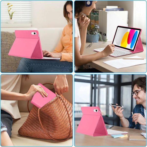 TECH-PROTECT SC PEN + KEYBOARD IPAD 10/11 GEN. MAGENTA - Image 9