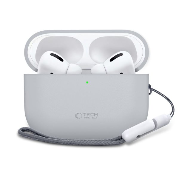 TECH-PROTECT SILICONE APPLE AIRPODS PRO 3 CRAYON GREY - Image 2