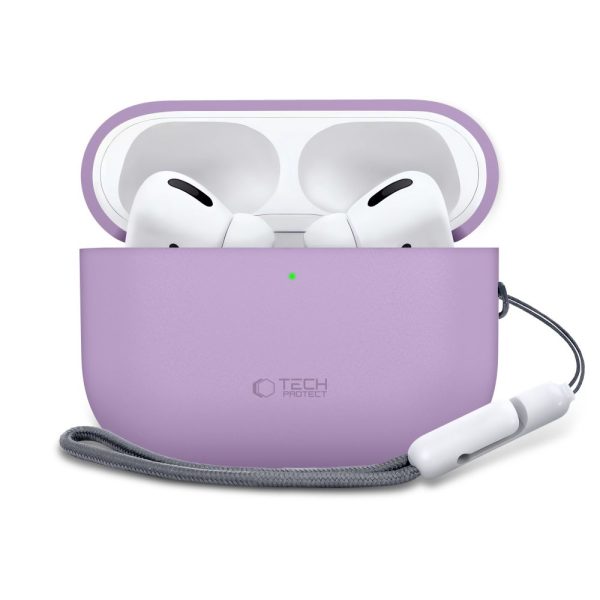 TECH-PROTECT SILICONE APPLE AIRPODS PRO 3 LAVENDER - Image 2