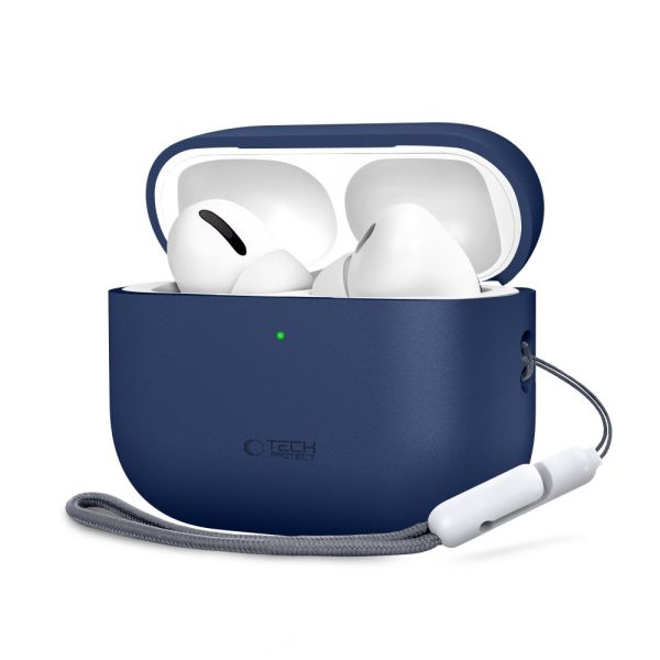 TECH-PROTECT SILICONE APPLE AIRPODS PRO 3 NAVY BLUE