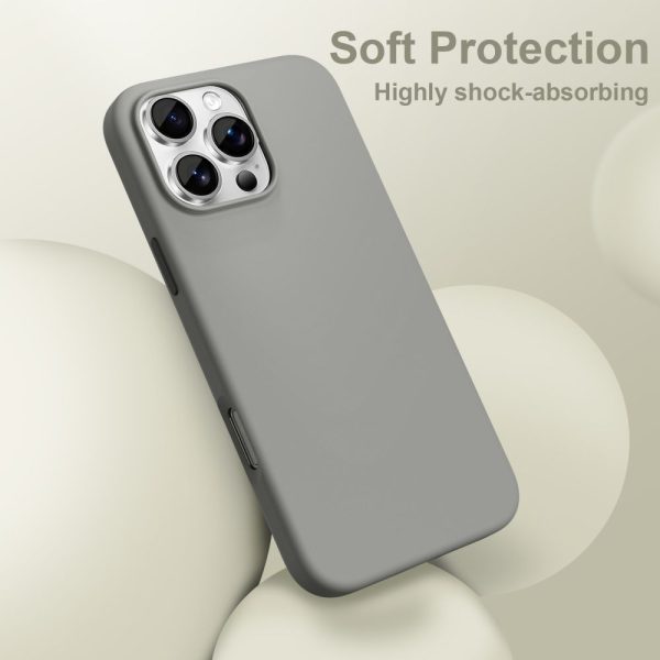 TECH-PROTECT SILICONE MAGSAFE IPHONE 17 PRO MAX DARK GREY - Image 3