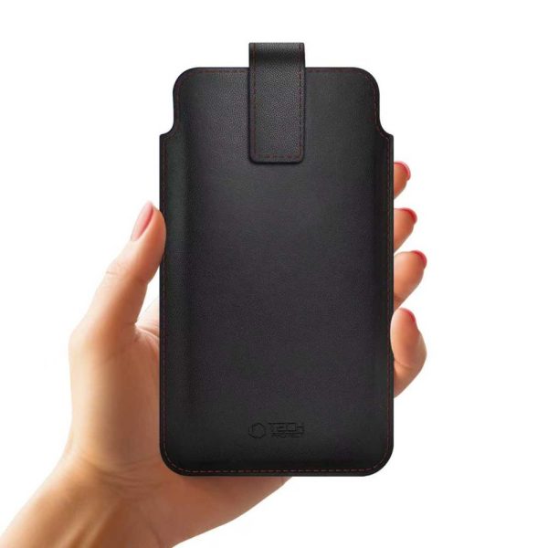 Θήκη Tech-Protect SM65 Universal Pouch 6.0"-6.9" BLACK/RED - Image 2